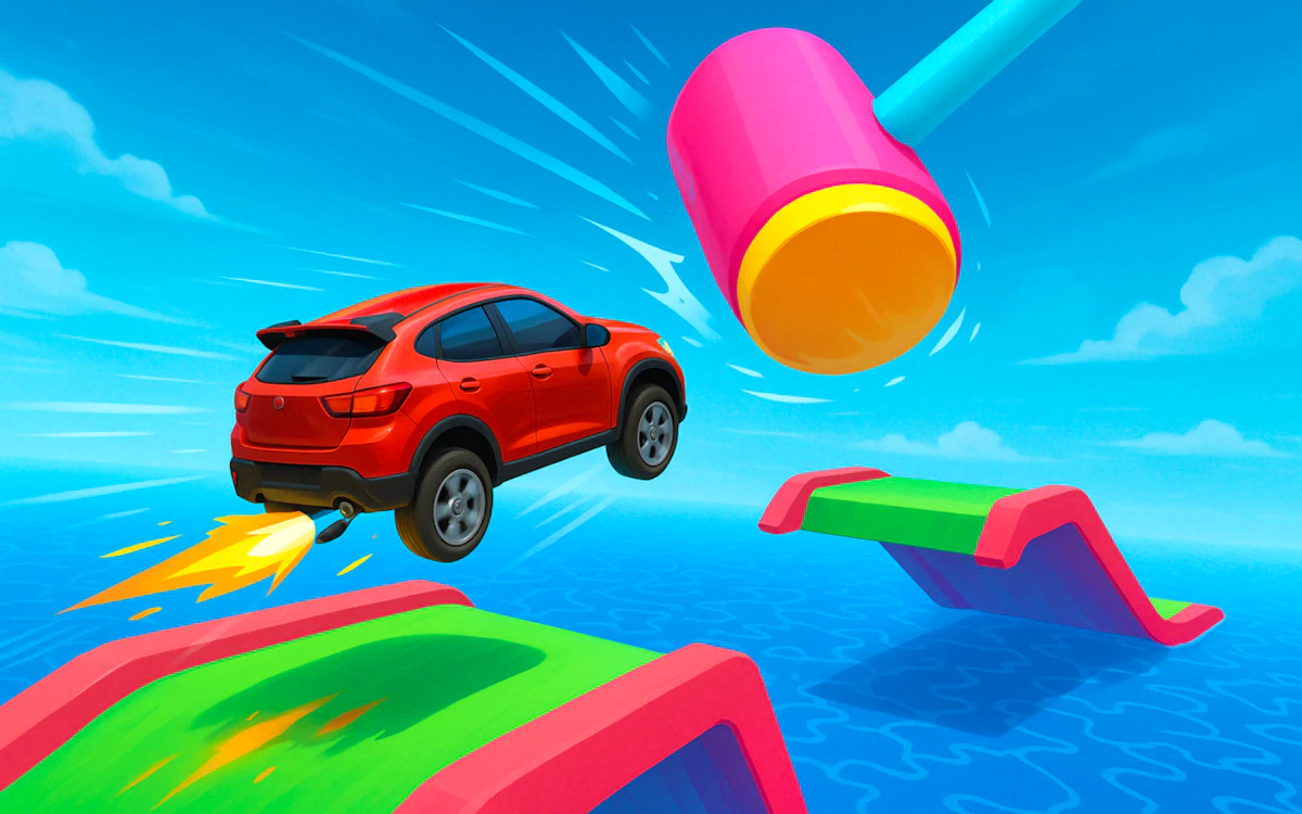 Play Wacky Wheels — free online Car game