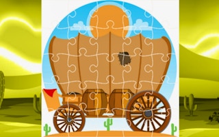 Wagons Jigsaw game cover