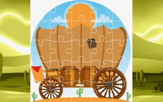 Wagons Jigsaw game cover
