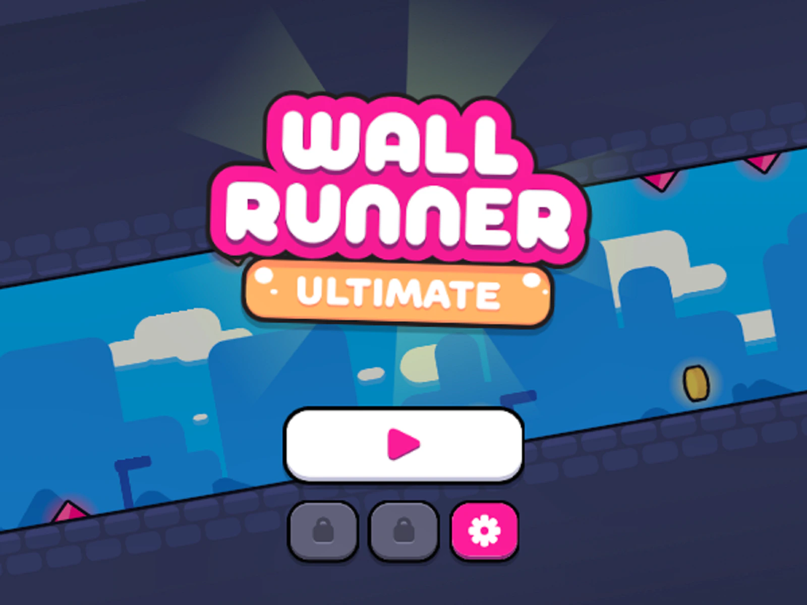 Wall Runner - Ultimate — free online arcade game on Glaze Games
