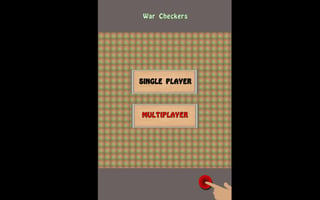 War Checkers game cover