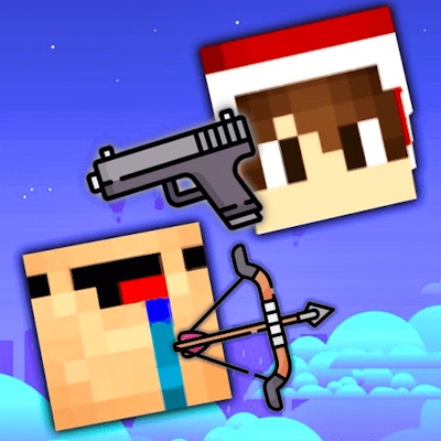 War of Noobs for two players By Gamepix