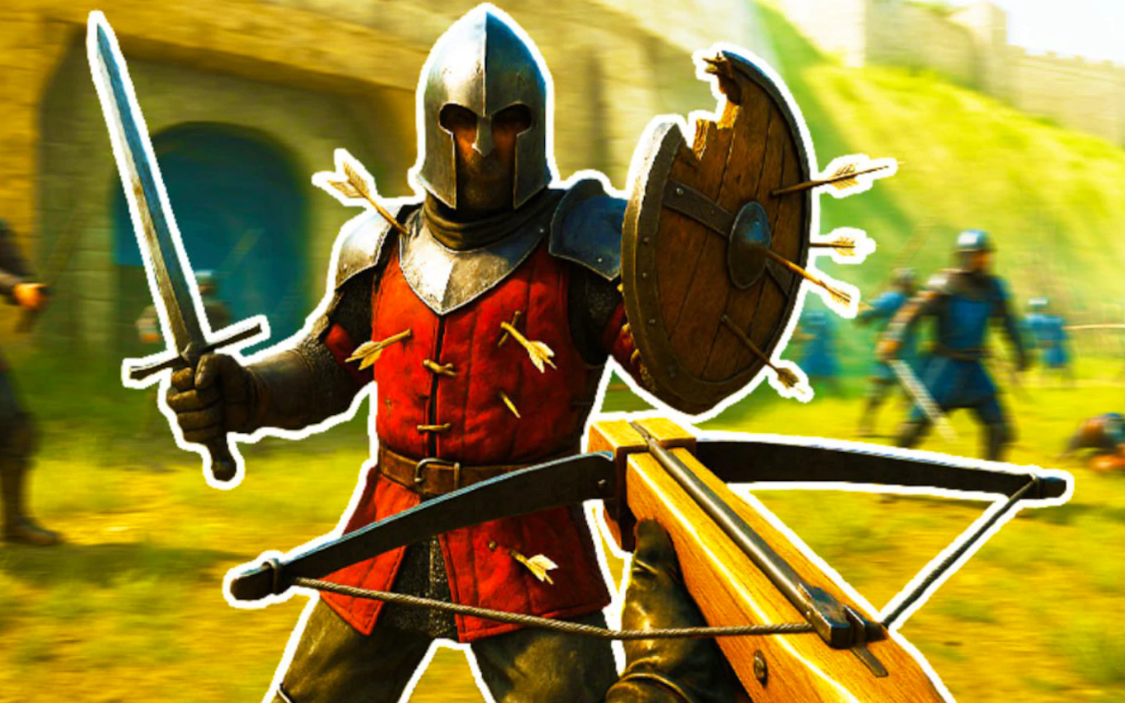 War the Knights — free online action game on Glaze Games