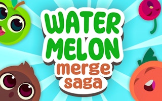 Watermelon Merge Saga game cover