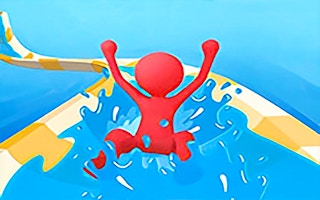 Waterpark Slide Race 1 game cover