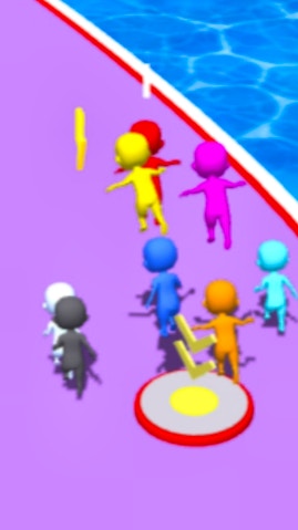 Waterpark Slide Race