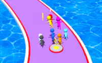 ウォーターパークスライドレース