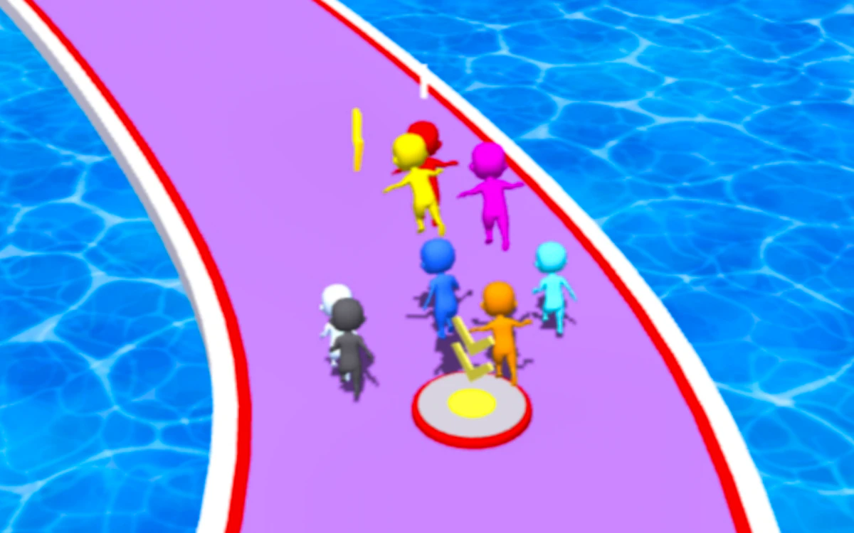 Pool Slide Game Waterpark Slide Race 🕹️ Play Now on GamePix
