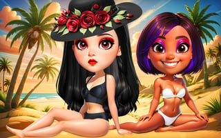 Juega gratis a Wave Chic Ocean Fashion Frenzy