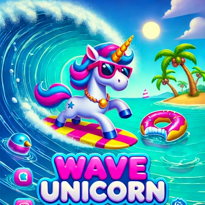 Wave Unicorn By Gamepix