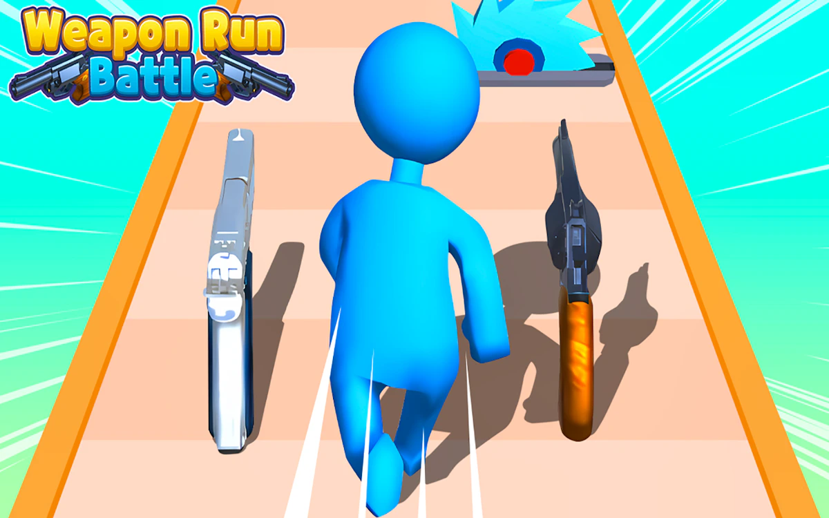 Play Weapon Run Battle — free online Casual game