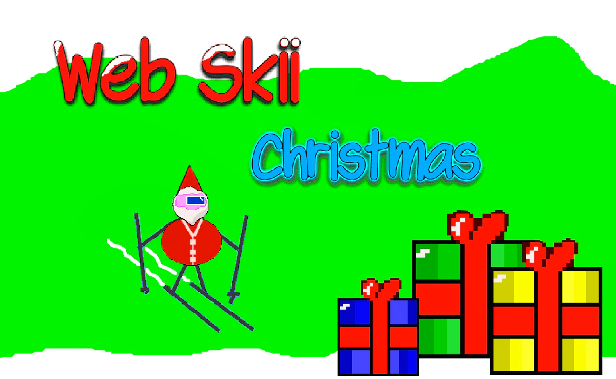 Play Web Ski Christmas — free online Sports game
