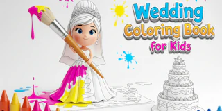 Wedding Coloring Book for Kids thumbnail