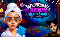 Salão de Beleza da Wednesday Addams