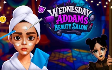 Wednesday Addams Beauty Salon