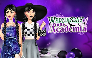 Wednesday Dark Academia game cover