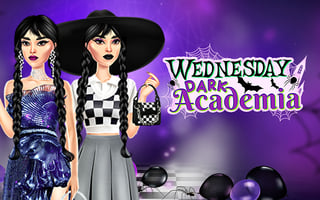 Wednesday Dark Academia game cover