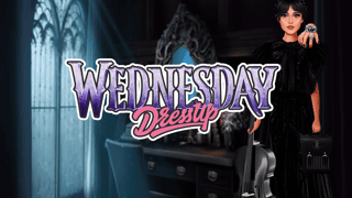 Wednesday Dress Up Adames game cover