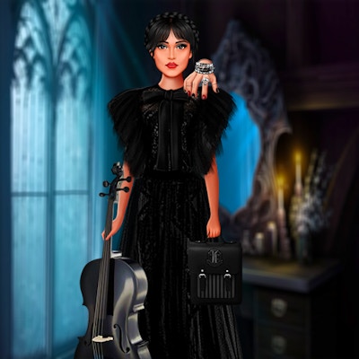 Wednesday Dress Up Adames By Gamepix