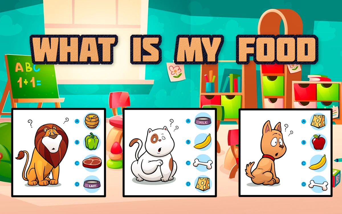 Play What Is My Food — free online Kids game