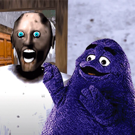 When Granny Met Grimace Shake game thumbnail