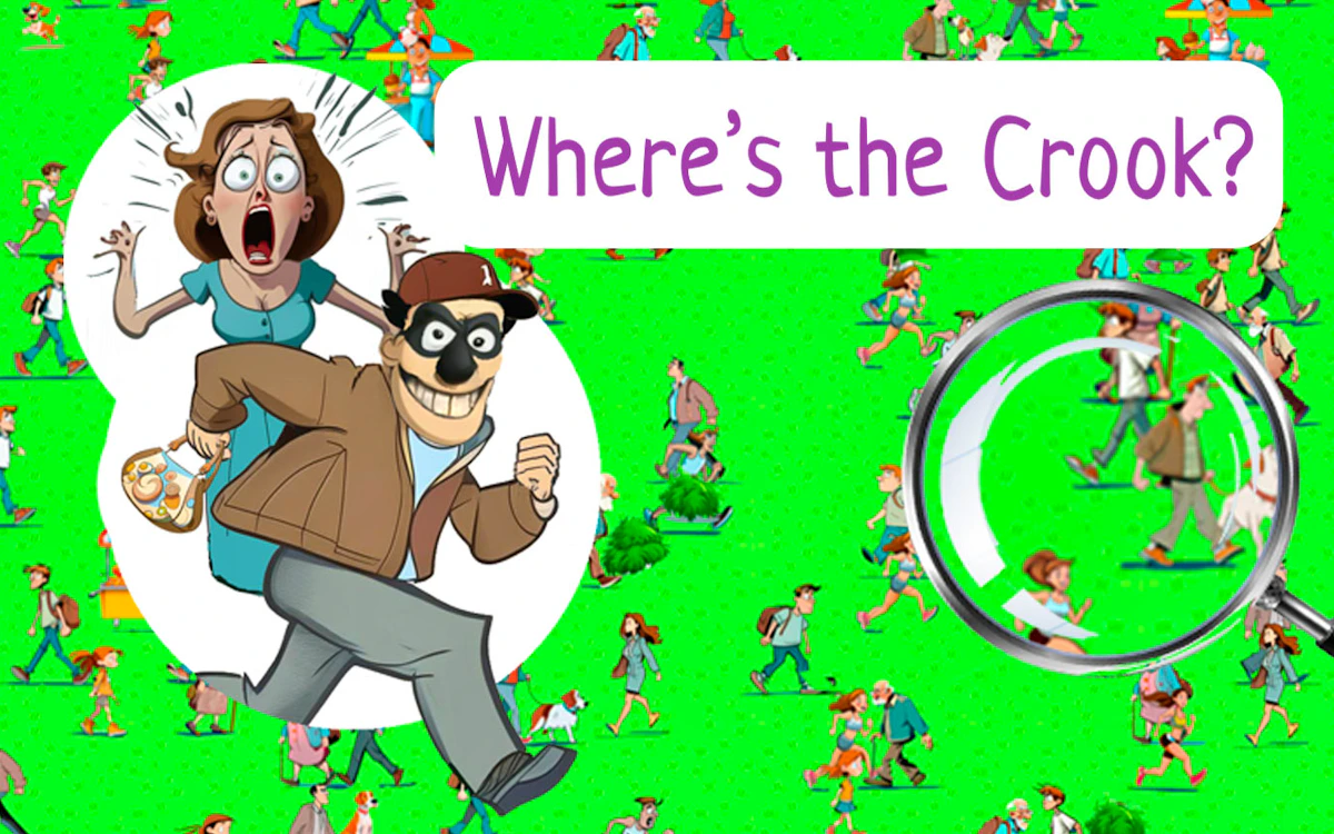 Play Where's the Crook? — free online Puzzle game