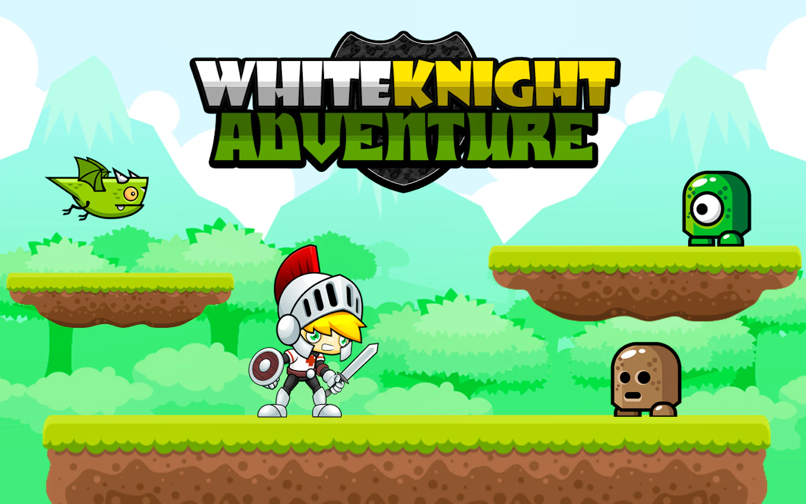 White Knight Adventure — free online action game on Glaze Games