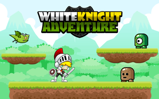 White Knight Adventure game cover
