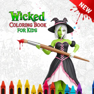 Wicked Coloring Book for Kids Thumbnail