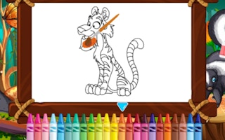 Wild Animals Coloring