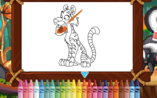 Wild Animals Coloring