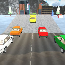 Winter Car Jumps Online racing Games on taptohit.com