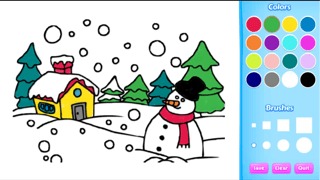 Winter Coloring Book game cover