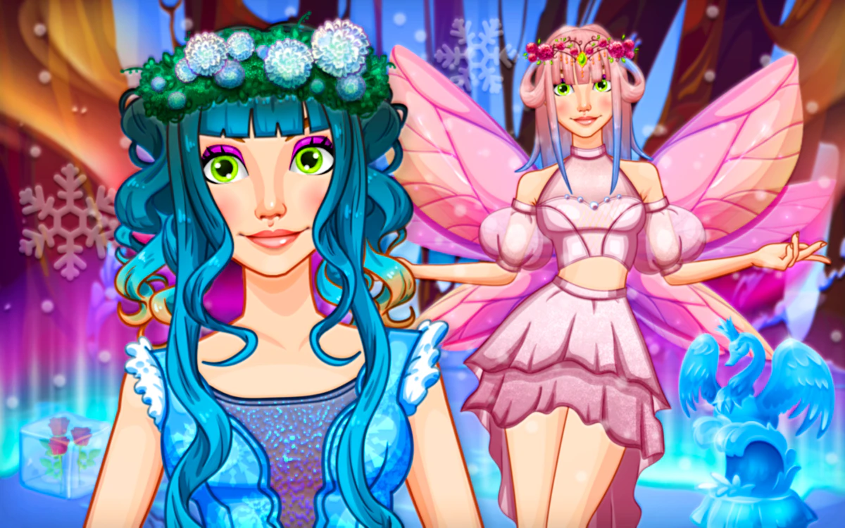 Play Winter Fairy — free online Games For Girls game