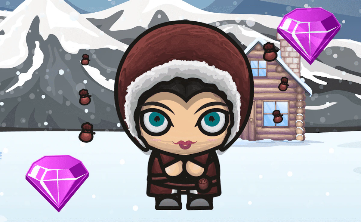 Play Winter Gemstone — free online Arcade game