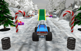 Winter Monster Truck game cover