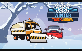 Winter Truck Jigsaw game cover