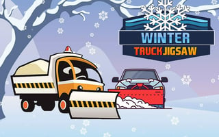 Winter Truck Jigsaw game cover