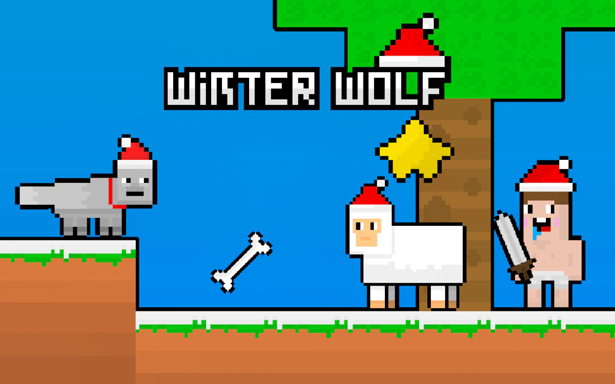 Play Winter Wolf — free online Platformer game