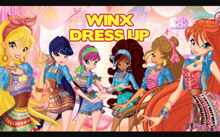 Winx Club: Dress Up game cover