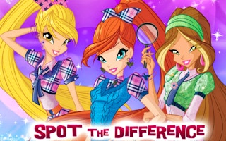 Winx Club: Spot The Difference game cover