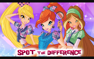 Winx Club: Spot The Difference game cover