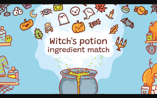 Witch's Potion Ingredient Match