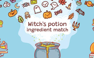 Witch's Potion Ingredient Match game cover