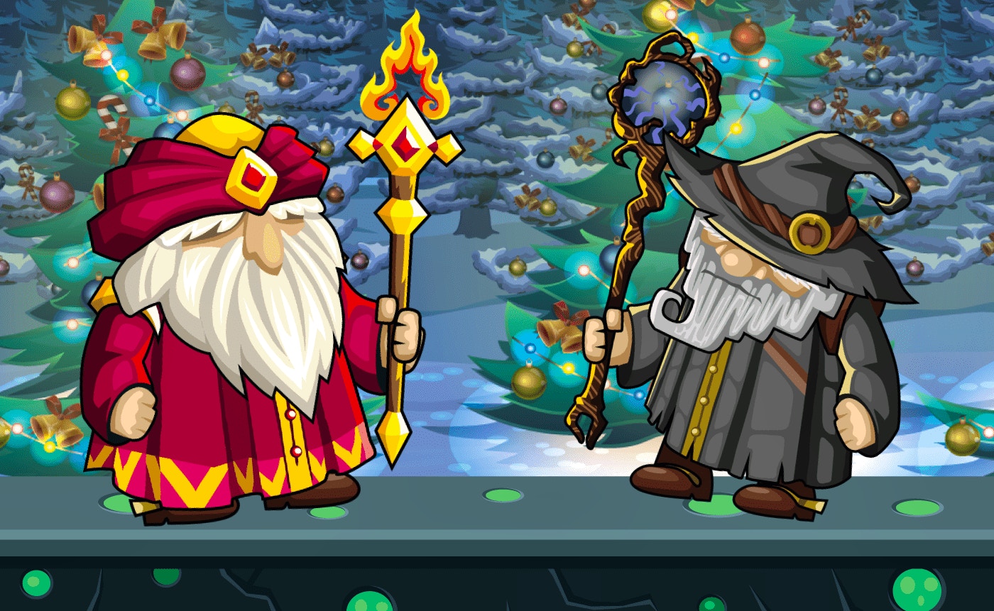 Wizard Santa Jump