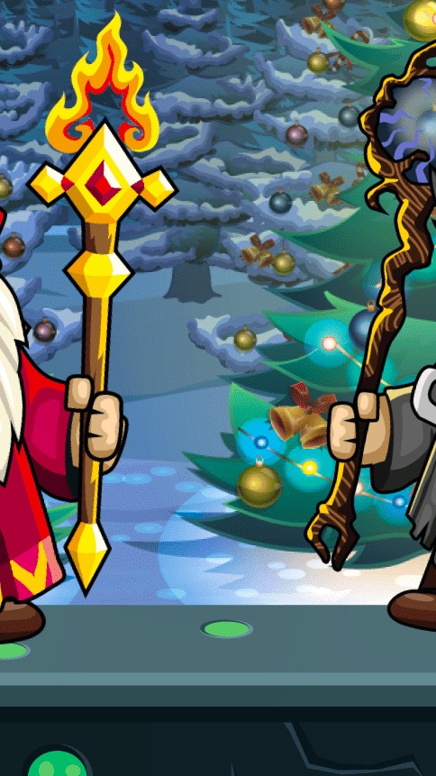 Wizard Santa Jump
