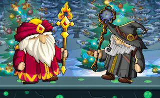 Wizard Santa Jump