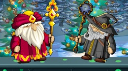 Wizard Santa Jump