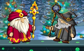 Wizard Santa Jump