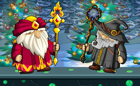 Wizard Santa Jump game thumbnail